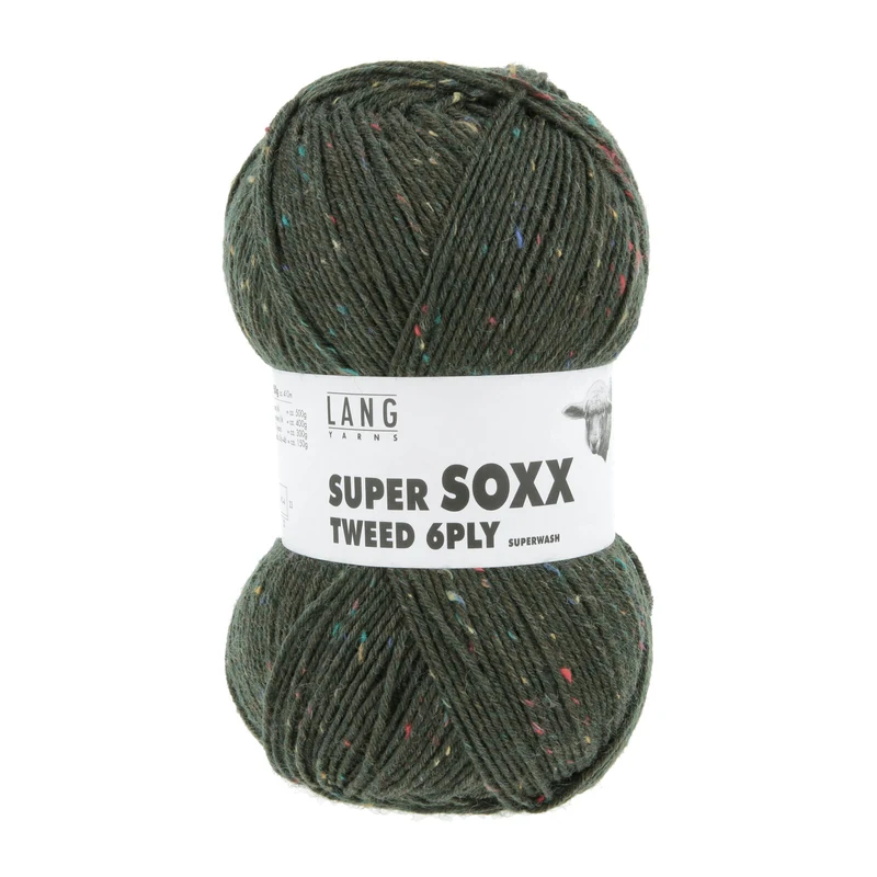 Lang Yarns Super Soxx Tweed 6-Ply